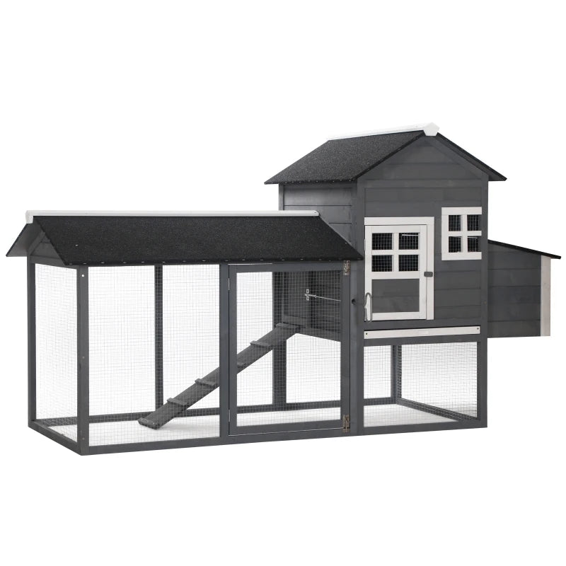 84" Wooden Chicken Coop - PDS Home & More