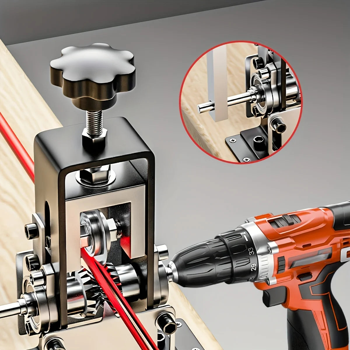 Wire Stripper Machine, Drill Powered & Hand-Cranked Quick Strip