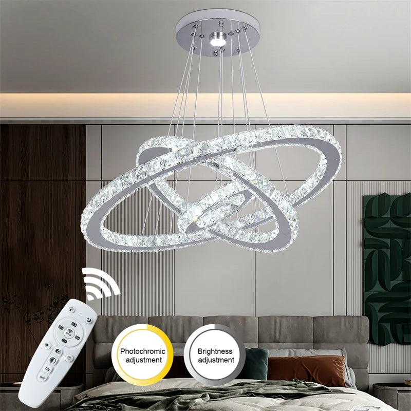 Crystal Led Chandelier - PDS Home & More