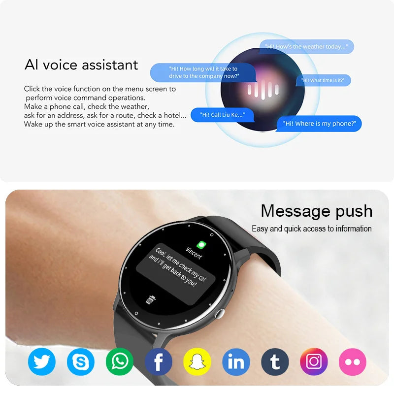 Smart Watch Bluetooth Fitness Tracker