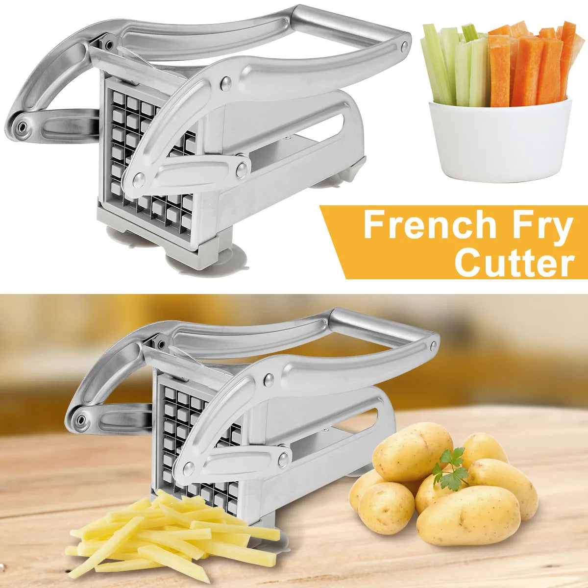 French Fry Cutter Stainless Steel