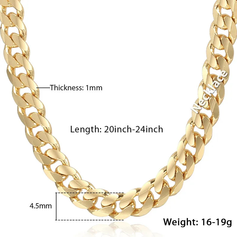 Gold Chain Necklace