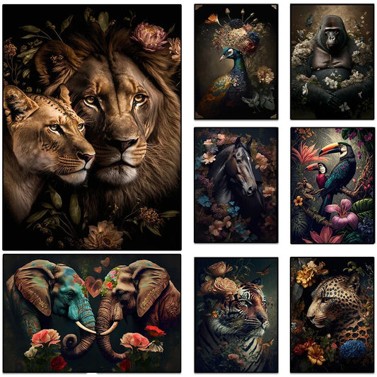 Wildlife canvas 