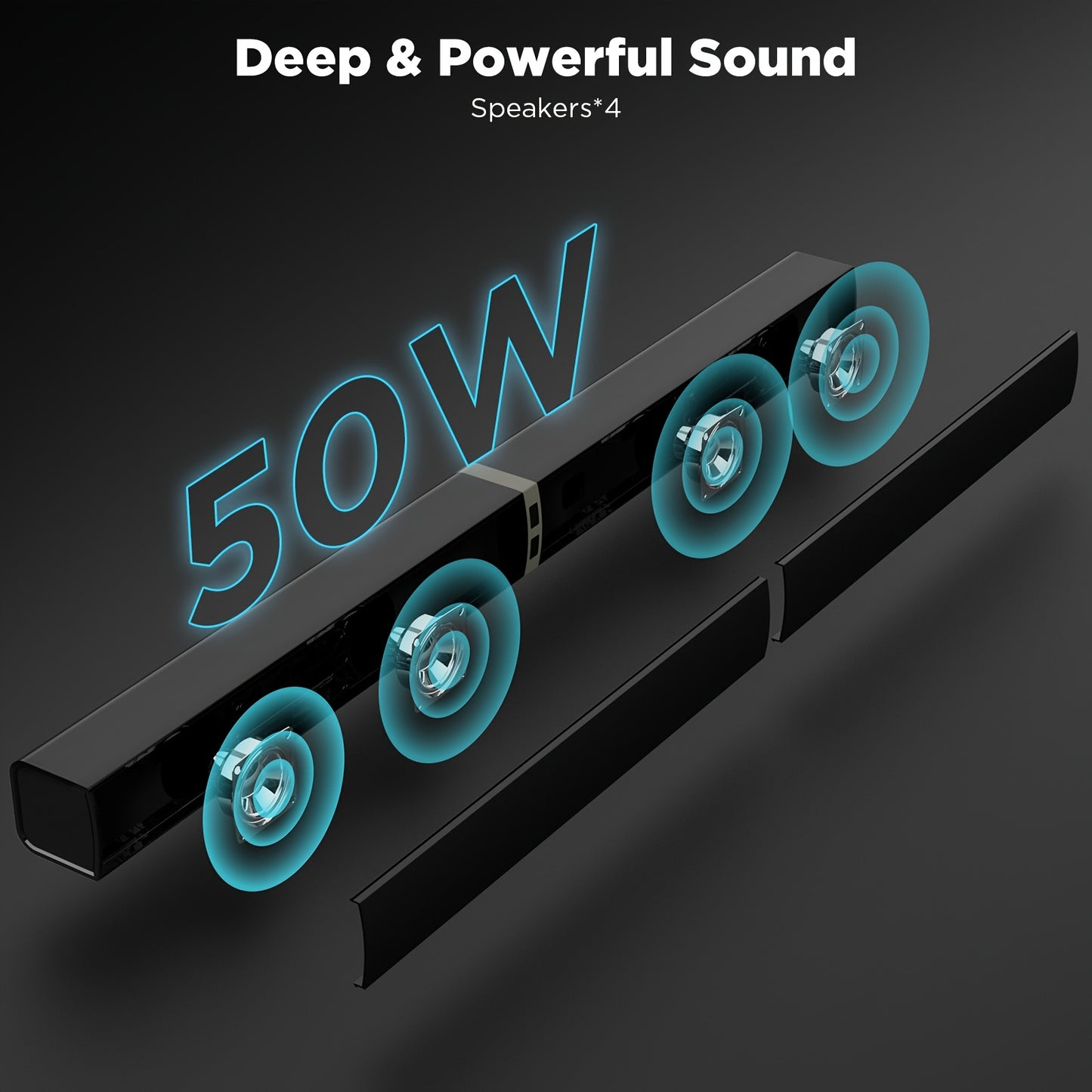 TV Sound Bar - 2-in-1