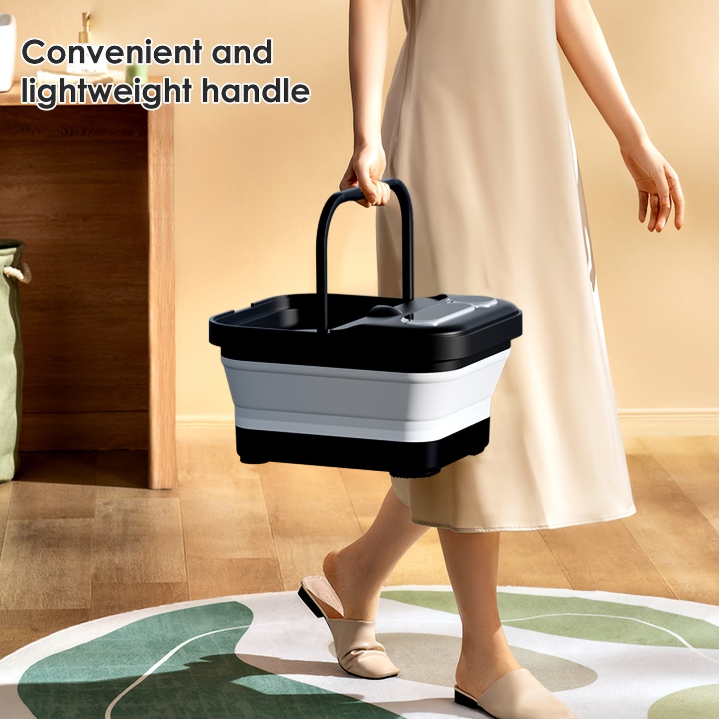 Collapsible Foot Spa Massager