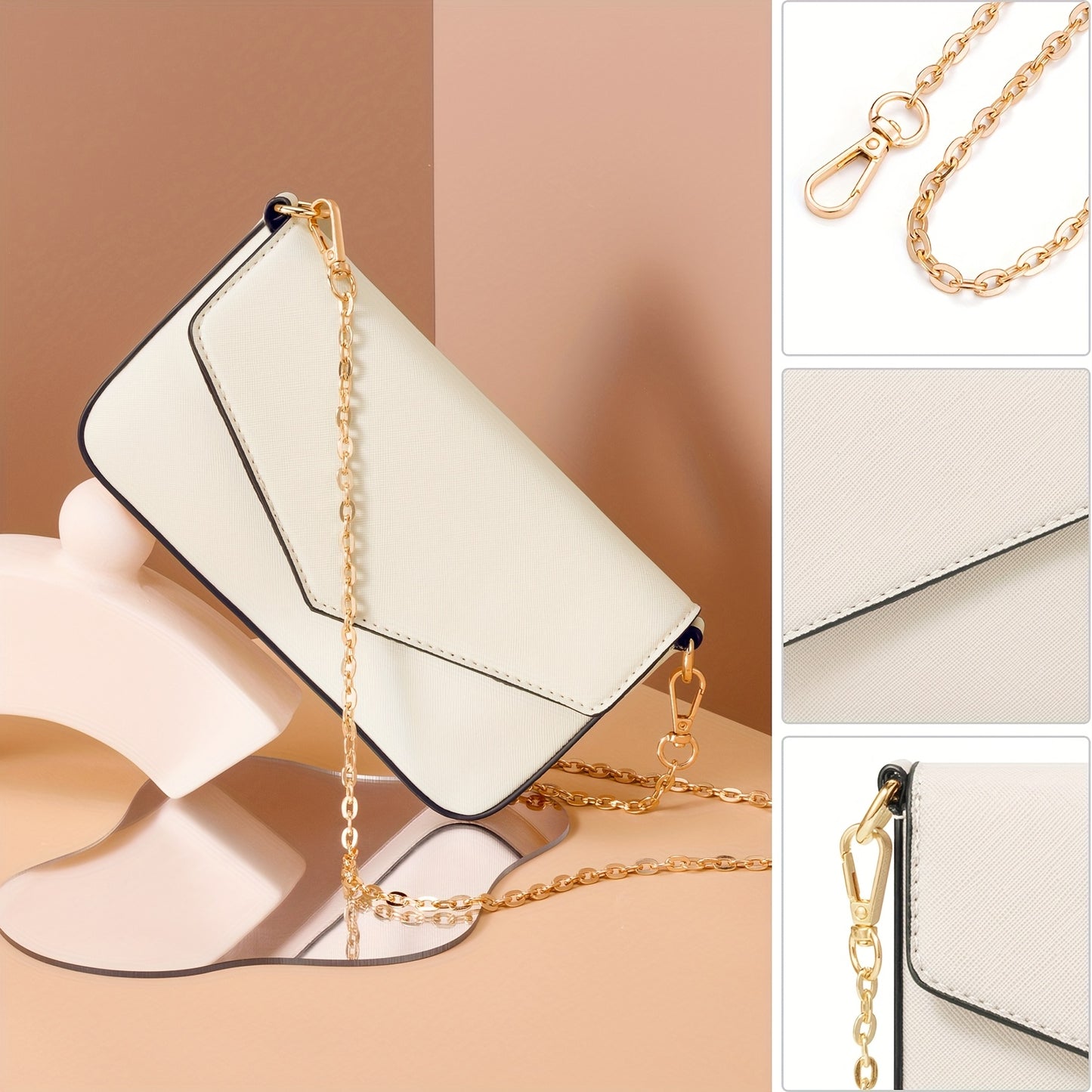 4-Piece Fashion Handbag Set with Wallet