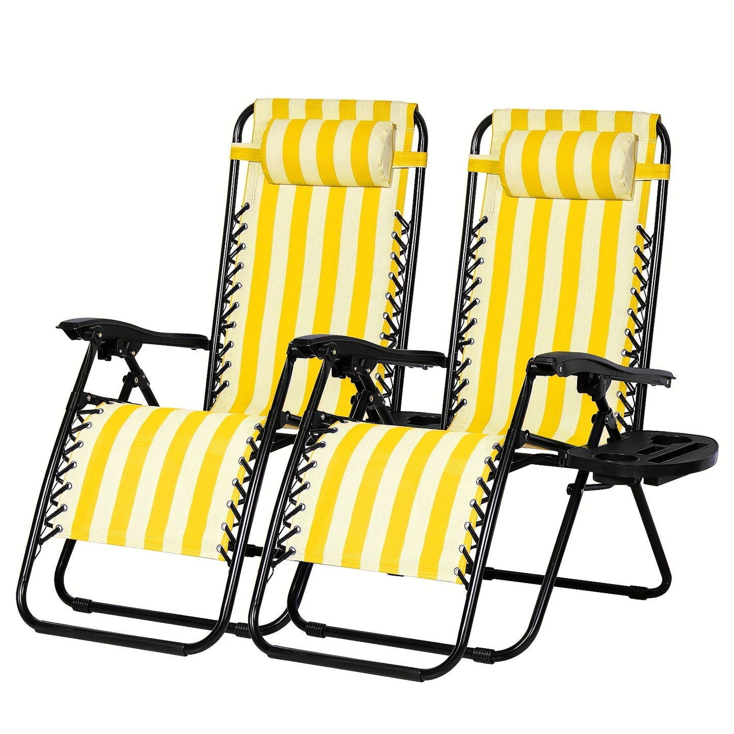2-Pack Zero Gravity Lounge Chairs