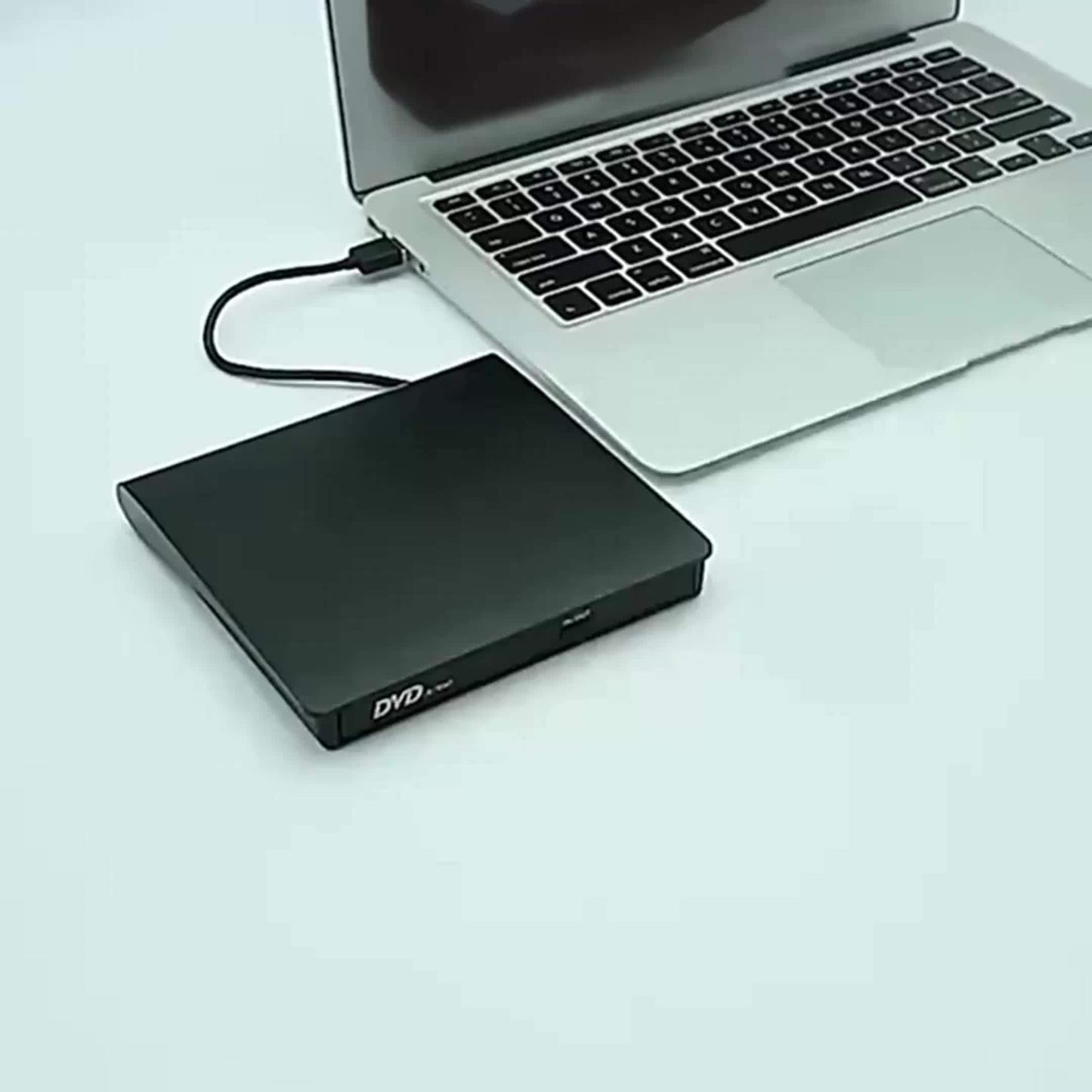 External DVD CD Drive - Portable USB DVD-RW Burner for Laptop