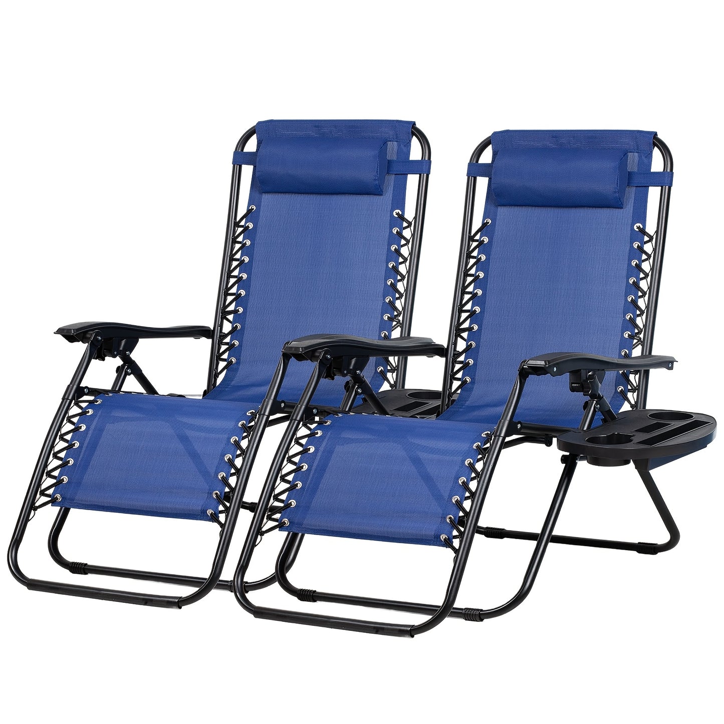 2-Pack Zero Gravity Lounge Chairs