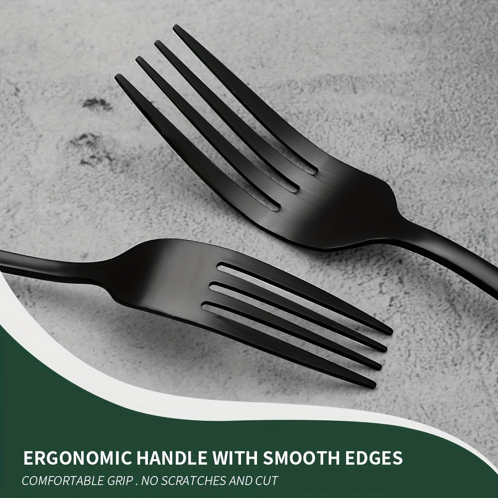 48-Piece Stainless Steel Flatware Set